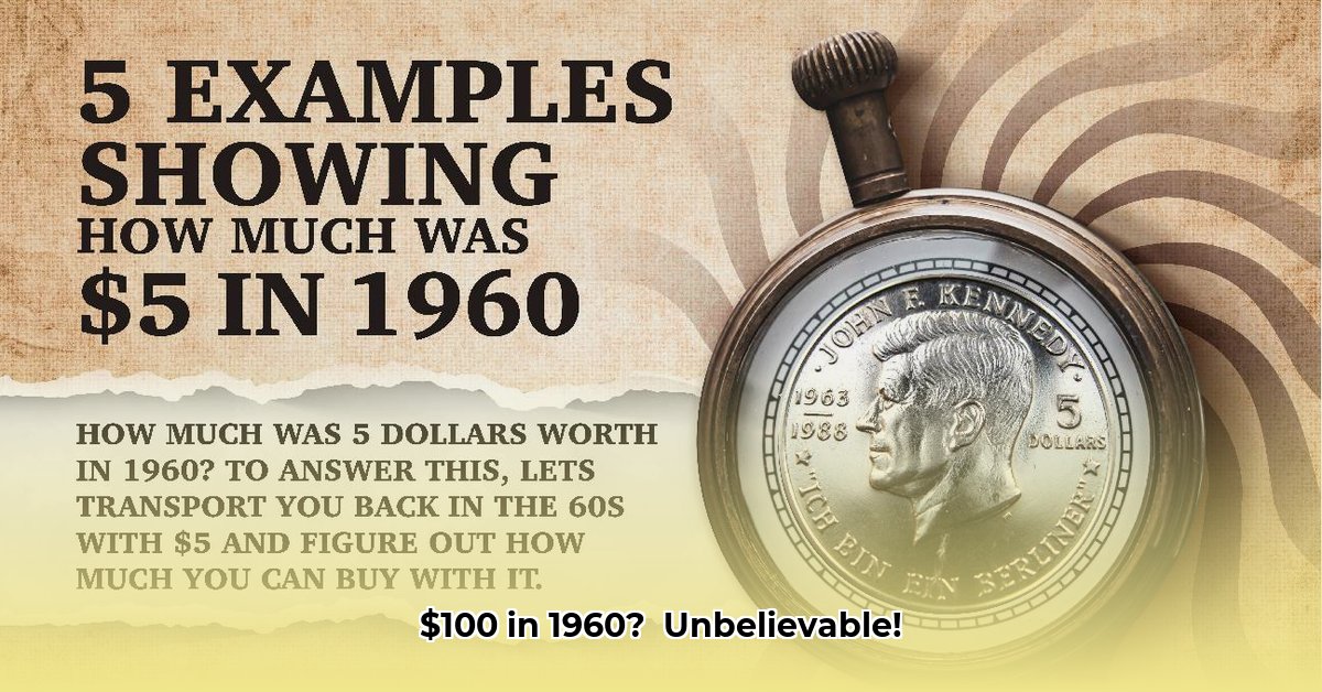 how-much-was-100-dollars-worth-in-1960